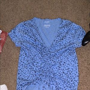 Arizona Blue cropped tee